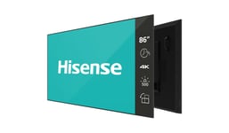 Hisense 86DM66D 86" 4K digital signage-skärm med 24/7 drift