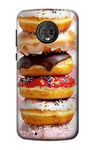 Fancy Sweet Donuts Case Cover For Motorola Moto G6