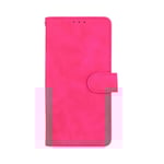 Skin Touch plånboksfodral till Oneplus 8T - Magenta