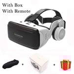 Shinecon 3D VR lunettes réalité virtuelle Viar lunettes casque appareils casque intelligent lentilles pour téléphone portable Smartphones mobiles visionneuse - Type Headphone Remote