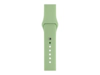 Apple 38Mm Sport Band - Klockräm För Smart Klocka - Storlek S/M/L - Mint - För Watch Hermès Series 7, Hermès Series 9, Nike Series 7, Series 10, Series 8, Series 9