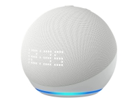 Amazon Echo Dot (5th Generation) - Smarthögtalare - Bluetooth, Wi-Fi - Appkontrollerad - Glaciärvit