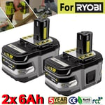 2pack For RYOBI P108 18V One+ Plus P107 P106 Battery 18 Volt Lithium-Ion 7.0 AH