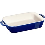 Rektangulär Ugnsfast Form 20 x 16 cm, Blå