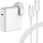 Macbook Charger, Newding 61W/65W USB C Power Adapter for Mac Book Pro13 inch 20