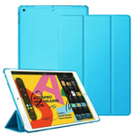 For Apple iPad Air 2/2nd Generation A1566 A1567 Smart Magnetic Stand Case with Automatic Wake/Sleep (Turquoise)