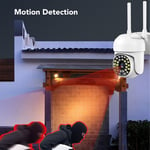 WiFi Surveillance Camera 360°1080P 2 Way Intercom Night Security Camera↑