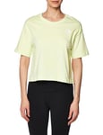 THE NORTH FACE Women's Simple Dome T-Shirts, Lime Cream, XS