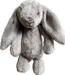 Jellycat Medium Bashful Truffle Bunny Pinky Grey Rabbit Soft Plush Toy BAS3BLUN
