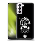 Head Case Designs Officially Licensed AMC The Walking Dead Saviors Negan Biker Art Hard Back Case Compatible With Samsung Galaxy S21+ 5G
