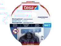 Tesa 77747-00000, Monteringstejp, Vit, 0,19 M, Inomhus, Keramik, Trä, 1 Kg/Cm