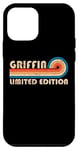 Coque pour iPhone 12 mini GRIFFIN Surname Retro Vintage 80s 90s Birthday Reunion
