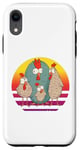 iPhone XR Funny Crazy Chicken in Comicstyle Crazy Chicken Crew Case