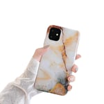 Coque iPhone 11 Pro Max Silicone Jade de marbre Silicone TPU Mode Souple Case Ultra-Mince Ultra Fin Ultra Léger,Anti-Choc,Anti-Rayures,Etui pour iPhone 11 /iPhone Pro (iphone 11, 23)