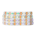 BTF-LIGHTING WS2812E ECO RGB Alloy Wires 5050SMD Individual Addressable 3.3FT 60Pixels/m Flexible White PCB Full Color LED Pixel Strip Dream Color IP65 Waterproof DIY Projects, etc Only DC5V
