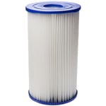 Vhbw - Cartouche filtrante remplacement pour Intex 29005 b, 59905 b, b, type b pour piscine pompe de filtration - Filtre à eau blanc