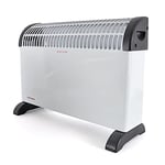 STAYWARM Chauffage Convecteur 2000w avec 3 réglages de chaleur/Thermostat variable/Protection de montre contre le gel - F2403WH - Blanc