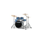 Sonor AQX Studio Blue Ocean Sparkle 20-14-10-12-14 Inkl HW og cymbaler
