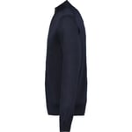 Seven sea stickad cardigan S660, dragkedja, marin, stl 2XL