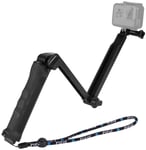 Puluz Folding Stick -selfie-tikku/jalusta toimintakameraan