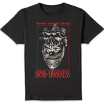 Army Of Darkness Evil Ash Unisex T-Shirt - Black - 4XL - Black
