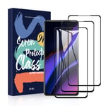 SCL Screen Protector Compatible with POCO X3 Screen Protector Xiaomi 10T Tempered Glass Film Xiaomi Mi 10T Pro [3-Pack], [3D Curved Full Coverage, Easy Installation, Bubble-free, 9H Hardness]
