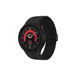 Samsung Galaxy Watch5 Pro 45mm Bluetooth Smart Watch, Black Titanium, 3 Year Extended Warranty (UK Version)