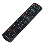 VINABTY N2QAYB000239 Remote Control Replace for Panasonic TV TX-D32LS81F TH-37PX80BA TH-37PX80EA TH-42PX80BA TH-42PX80EA TH-42PX81FV TH-46PZ80B TH-46PZ80BA TH-42PZ80E TH-42PZ80EA TH-42PZ81E