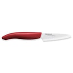 Kyocera Petit couteau d’office, lame blanche 7,5 cm manche rouge KYOCERA