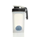 Contigo Shake & Go 2.0 Protein Shaker Bottle with Mixer Ball | Large BPA Free Blender | Ideal for Protein Powder, Nutrition Shakes or Smoothies |Leak Proof Shake Sports Bottle | Salt | 590 ml