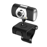 Kurphy 480P USB 2.0 Webcam Web camera for Laptop Clip-on Webcam with Microphone for Desktop for Computer PC