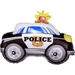 On the Road Police Car Standard Shape Standard Foil Balloon S40