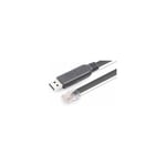 USB A - RJ45 Console Cable M-M