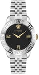 Versace VEVC00419 Greca Sort/Stål Ø39 mm