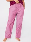 Calvin Klein Pure Cotton Pants - Purple, Grey, Size Xs, Women