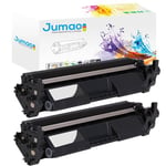 Lot de 2 toners compatible pour CF230A, HP Laserjet Pro MFP m227fdw m227sdn m227fdn, 1600 pages - Jumao -