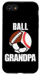 iPhone SE (2020) / 7 / 8 Ball Grandpa Funny Baseball Soccer Football Grandpa Case