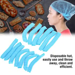 100pcs Disposable Hair Shower Cap Non Woven Anti Dust Hat St