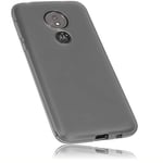 Mumbi Coque de protection pour Motorola Moto G7 Power Noir transparent