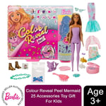 Multicolour Barbie Doll Mermaid 25 Accessories Toy Gift Kids