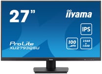 IIYAMA XU2793QSU-B7 27inch IPS 2560x1440 300cd/m2 1ms HDMI DP USB