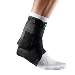 LP Support 597 Ankle Brace with Stabilizing Bands, Ankle Bandage, Foot Support for Sports and Everyday Use, 597 Ankle Bandage, Ankle Brace, Size:XL, Colour:Black