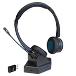 Bluetooth Wireless Headset with Microphone for Laptop, PC and Mobile - Office2