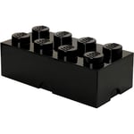 "Brique de rangement LEGO 8 - Noir"