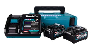 MAKITA POWERPACK XG 40V 2X4,0AH LI-ION BATTERIER/DC40RC LADER/MAKPAC