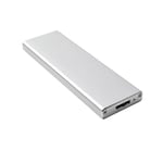 Argent - Boîtier de disque dur Mobile en alliage'aluminium, Compatible avec MacBook Air 2010-2011 A1369 A1370