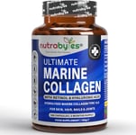 Marine Collagen Capsules with Hyaluronic Acid and Vitamin C 1200Mg | 180 Capsule