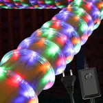 Hengda 10M Tube Lumineux Extérieur LED LED Tube lumineux RGB Noël