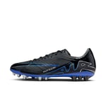 Nike Homme Zoom Vapor 15 Academy AG Chaussures de Football, Black/Chrome-Hyper Royal, 46 EU
