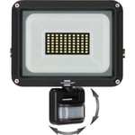 brennenstuhl LED-kohdevalo JARO 4060 P (LED-valonheitin seinäasennukseen ulkokäyttöön IP65, 30W, 3450lm, 6500K, liiketunnistimella)